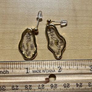 Melting Time Novelty Earrings